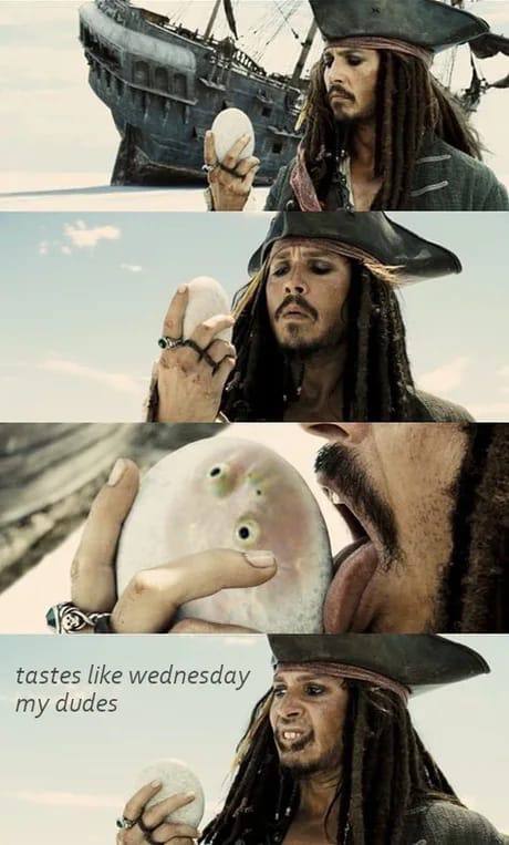 7 я tastes like wednesday my dudes