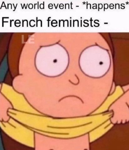 Any world event *Парреп$* French feminists