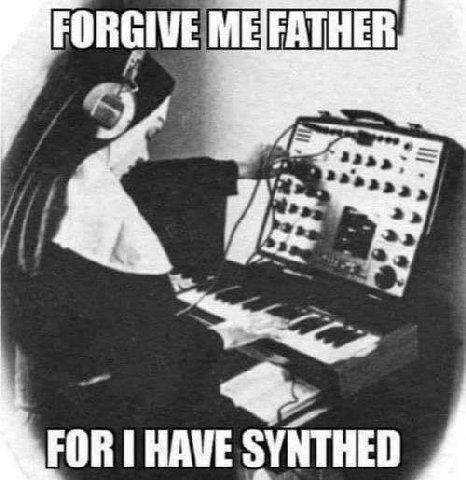 FORGIVE ME FATHER у FOR HAVE SYNTHED