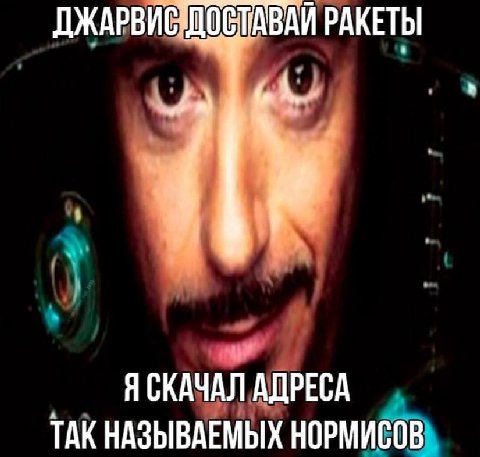 РАКЕТЫ Я СКАЧАЛ АДРЕСА ТАК НАЗЫВАЕМЫХ НОРМИСОВ