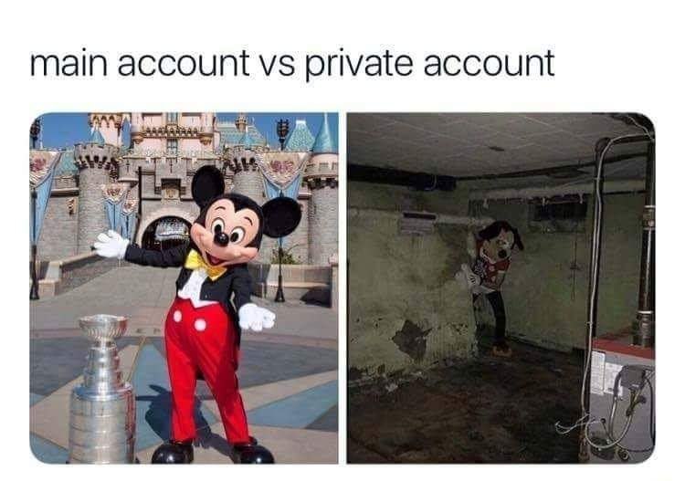 main account private account 4 sat
