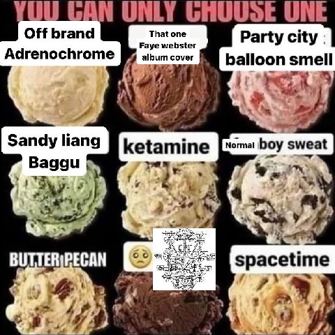 ОМУ GHUUSE UNE Off brand That one Faye webster Party city Adrenochrome cover balloon smell Sandy liang ketamine Normal boy sweat Baggu 4 4 spacetime i