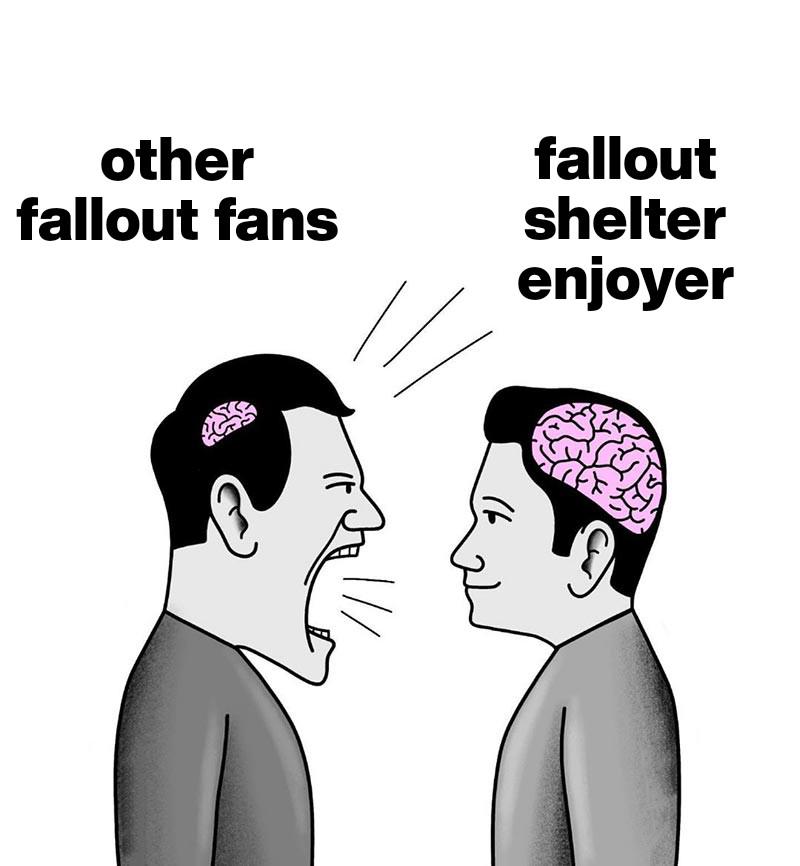 other fallout fallout fans shelter enjoyer