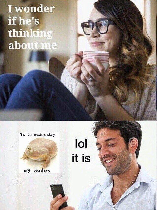if thi is Wednesday, lol it is mY