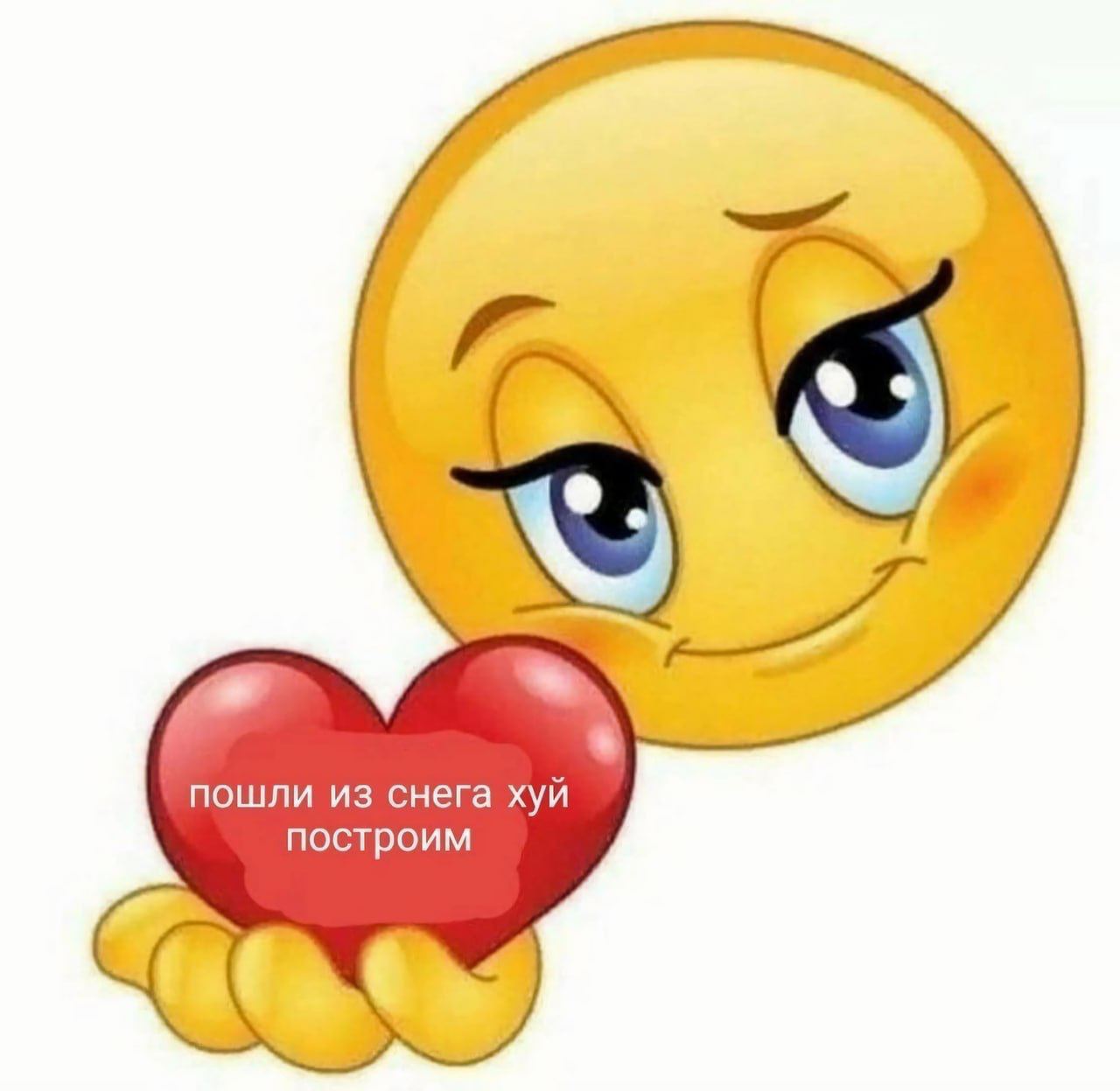 пошли из снега хуй построим