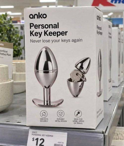 anko Personal Кеу Кеерег 4 Never lose your keys again Potted TRAVEL PERSONAL KEY KEEPER $1