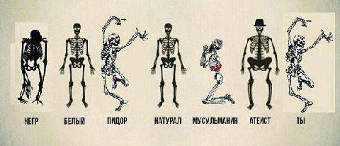НЕГР БЕЛЫЙ ПИДОР НАТУРАЛ МУСУЛЬМАНИН АТЕИСТ ТЫ