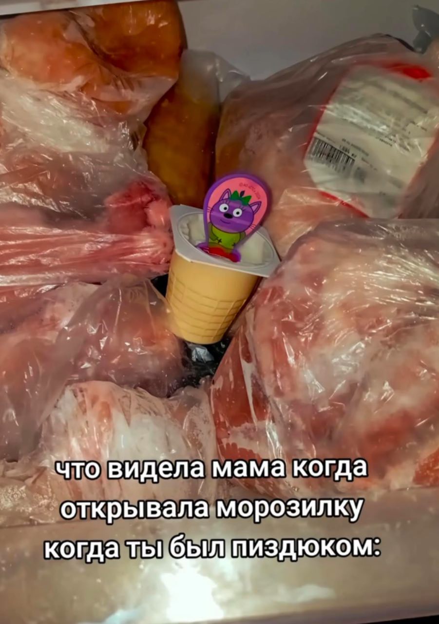 4 что видела мама когда открывала морозилку когда ты