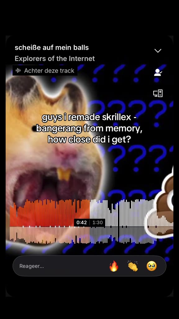 scheiBe auf mein balls 5 Explorers of the Internet ‘lk Achter deze track >. bangerang}irom memory, now close Chcli gate iguysiilremade'skrillex - bangerangifjom memory, ^