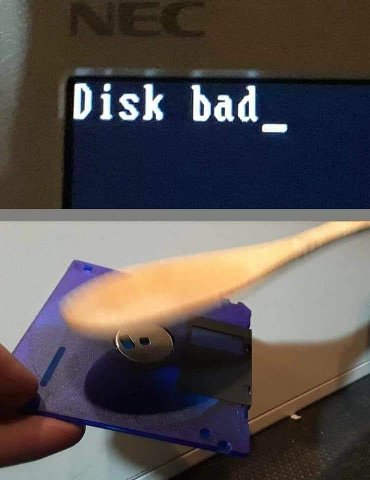 Disk bad_
