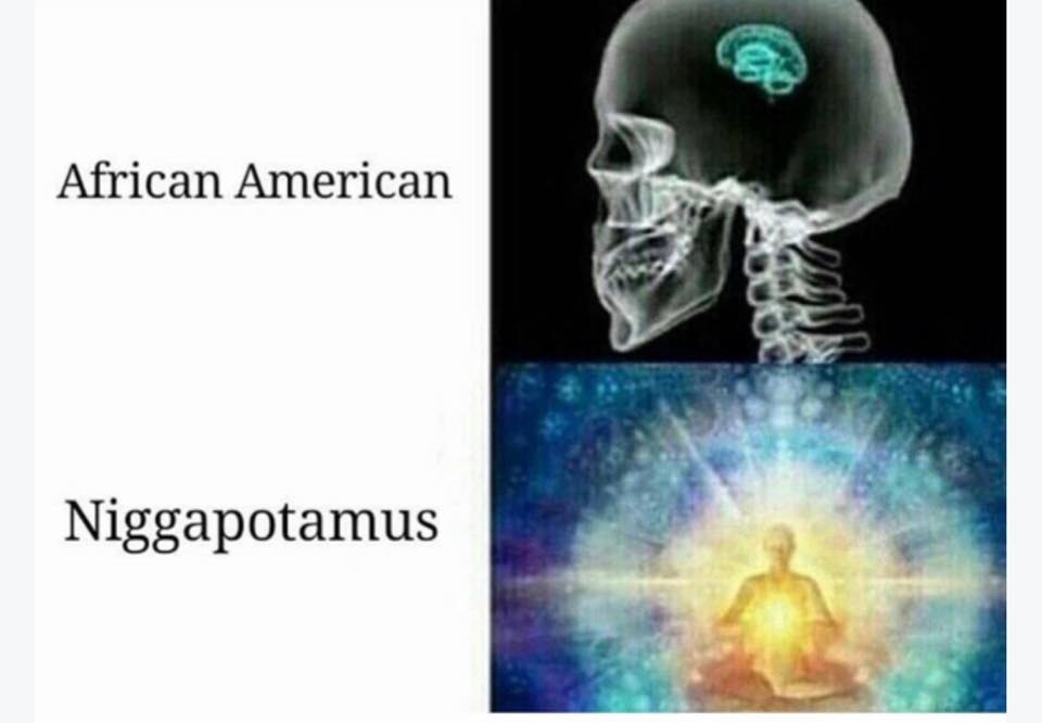 African American Niggapotamus