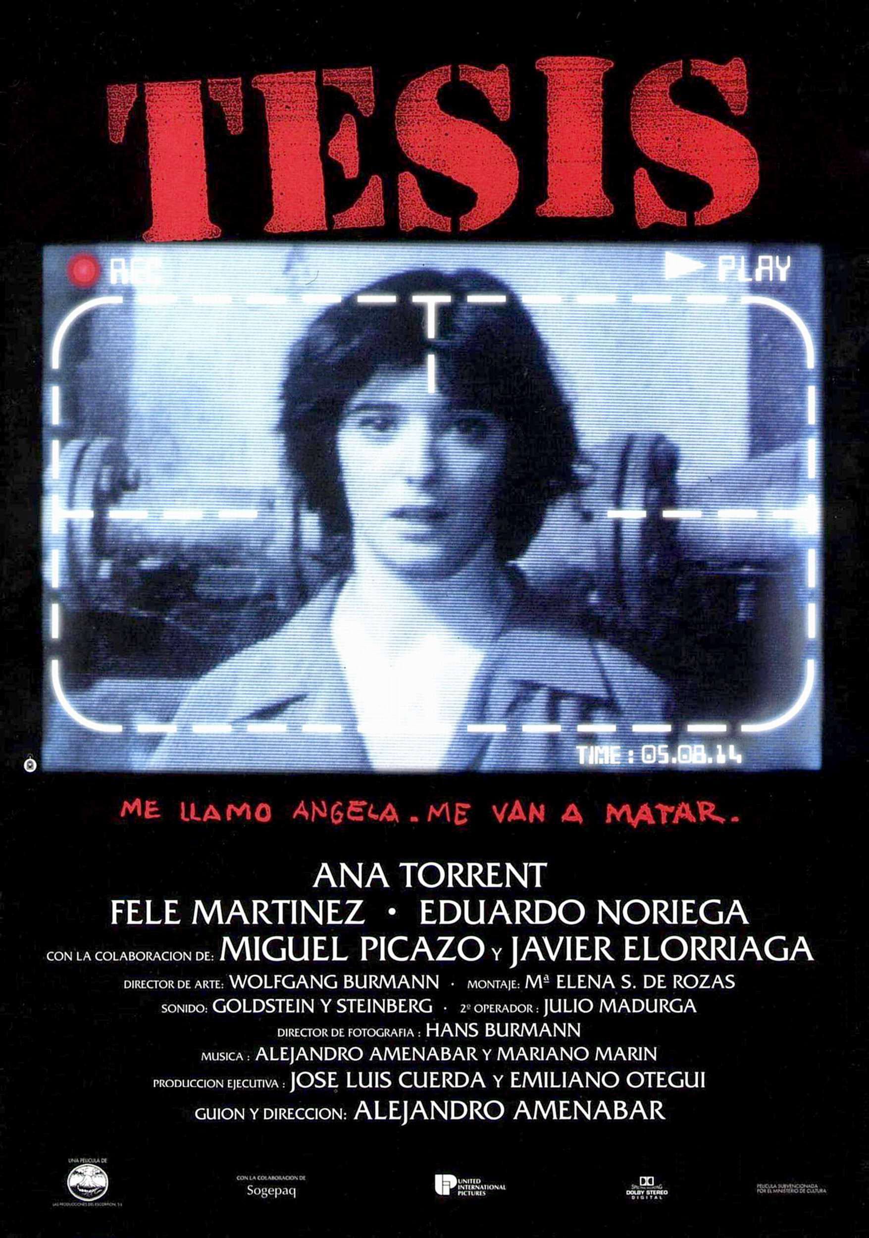 Дипломная работа (1996)

Дебютный фильм Алехандро Аменабара одновременно выглядит и очень уверенным и умным полным саспенса исследованием природы насилия в медиа, так и очень наивным любительским захо