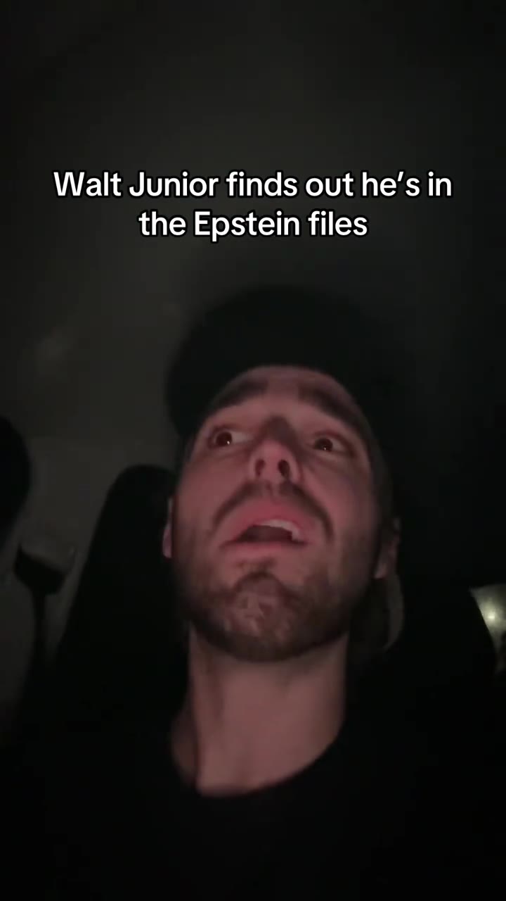Walt Junior finds out he’s т the Epstein files