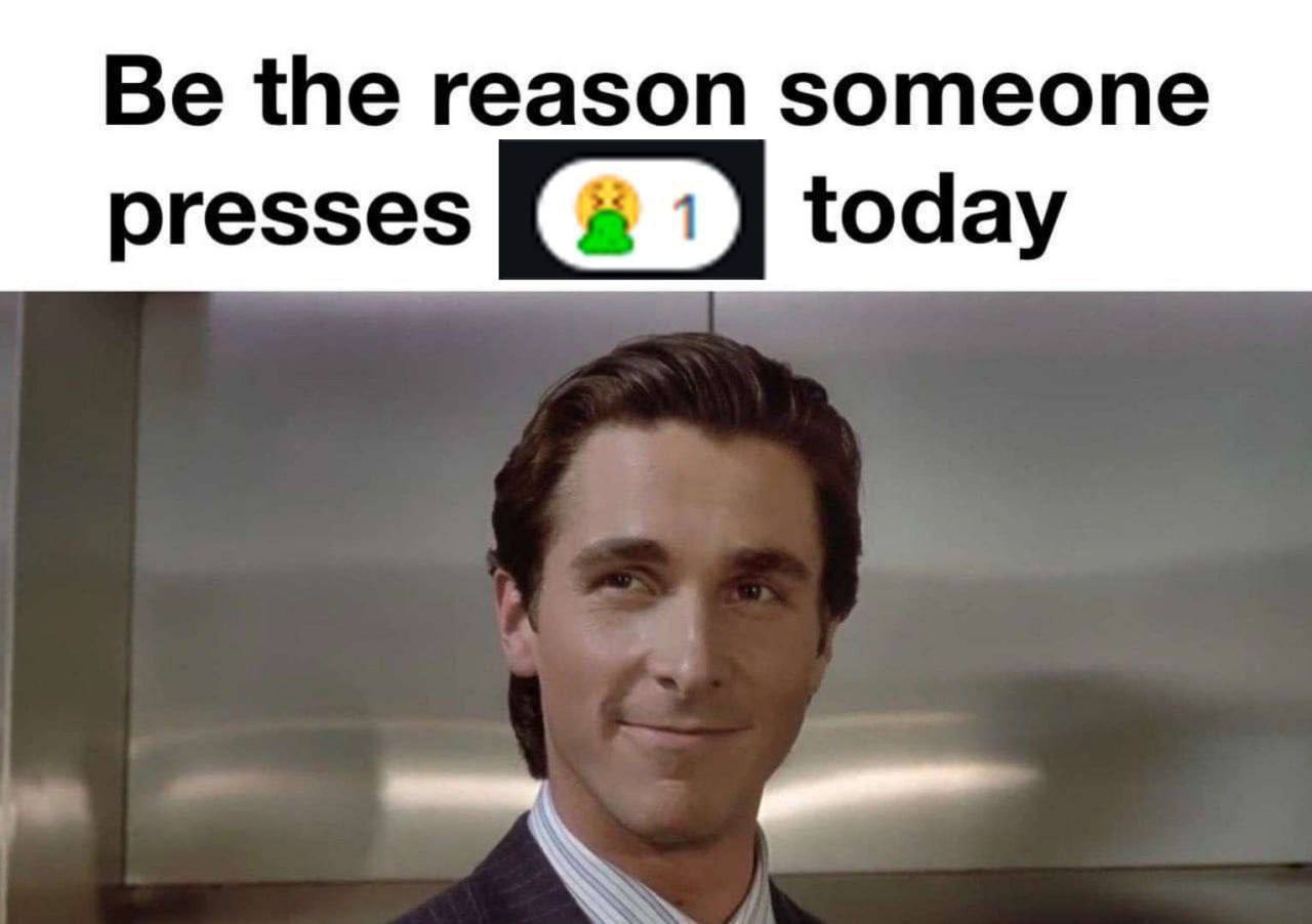 the reason someone presses today