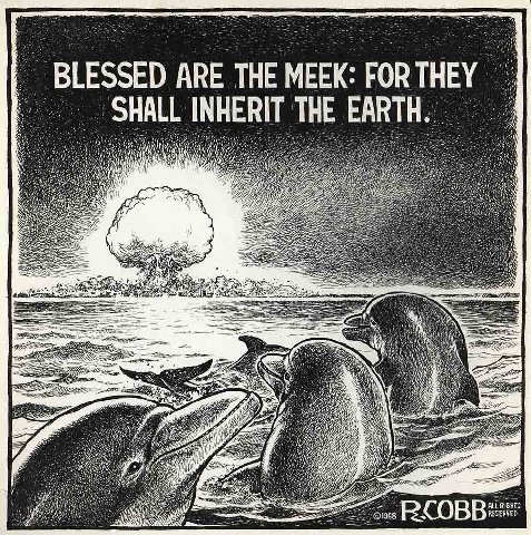 ARE THE MEEK: FOR THEY SHALL INHERIT THE EARTH. Я Я 22 22 RESERVED ALLRIGHTS ©1968 RCOBB