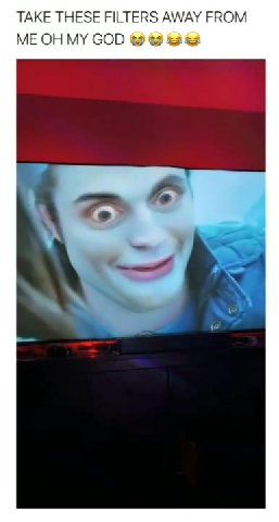 TAKE THESE FILTERS AWAY FROM