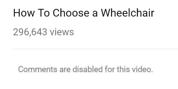 How То Choose а Wheelchair 296,643 views Comments are disabled for this video.