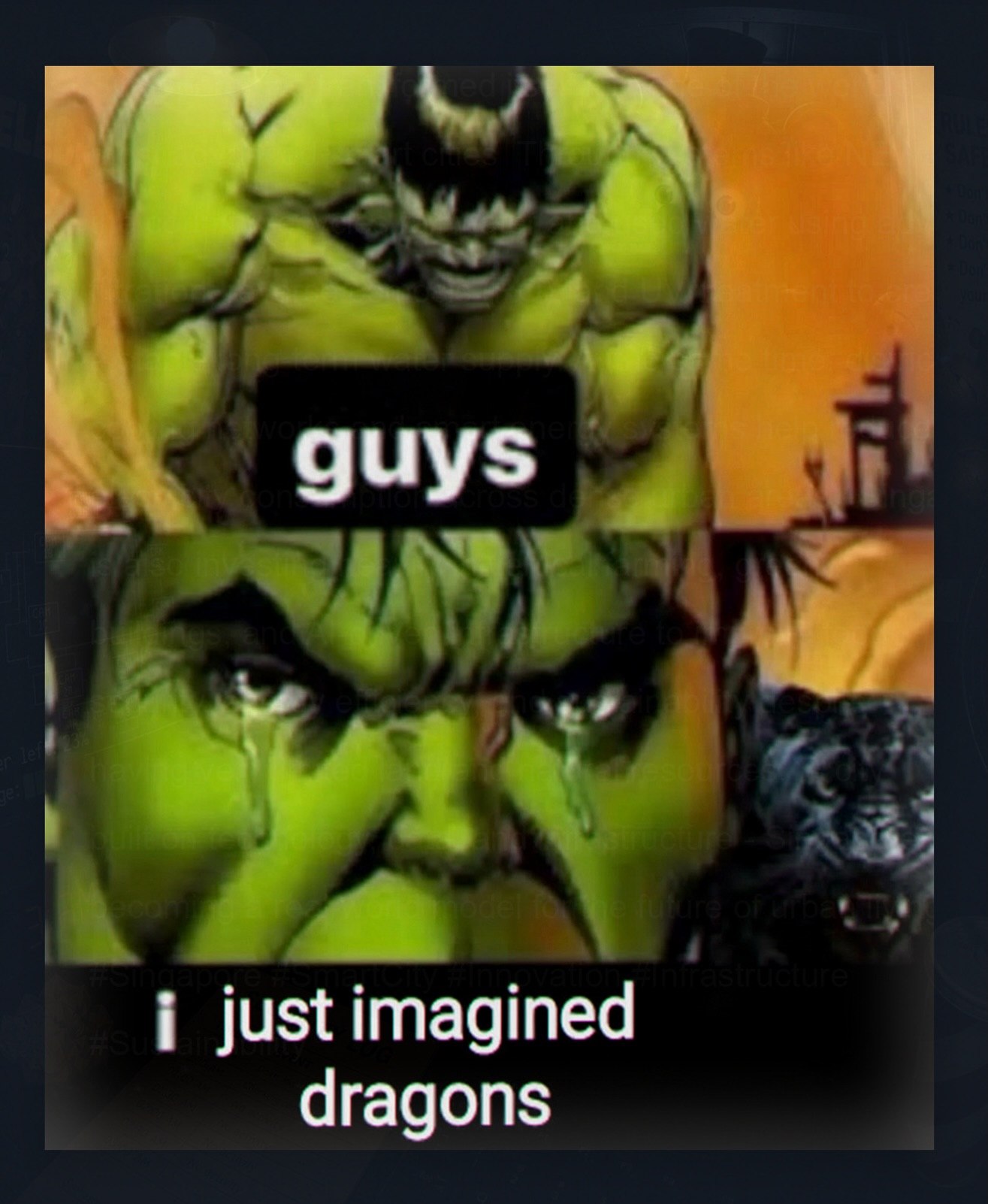 guys just imagined dragons