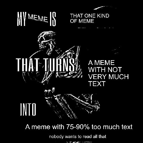 THAT ONE KIND МЕМЕ МЕМЕ THAT NOT VERY MUCH TEXT А тете with 75-90% too much text nobody wants to read all that