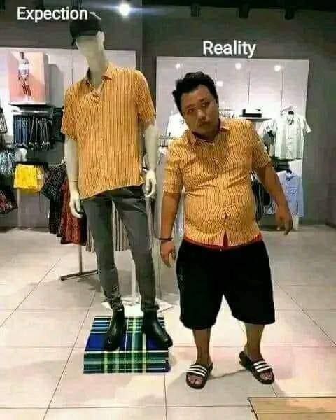 Expection Reality о