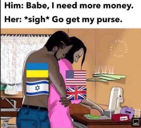 Him: Babe, need more money. Her: *sigh* get my purse. i