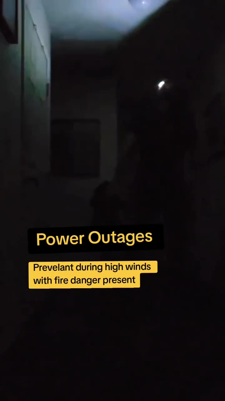 After losing my eye to cancer, used for showing, instead of seeing | Power Outages Prevelant during high winds with fire danger present