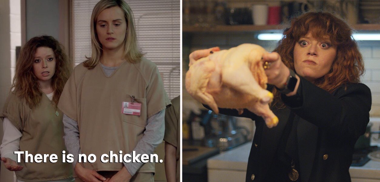 There is no chicken.