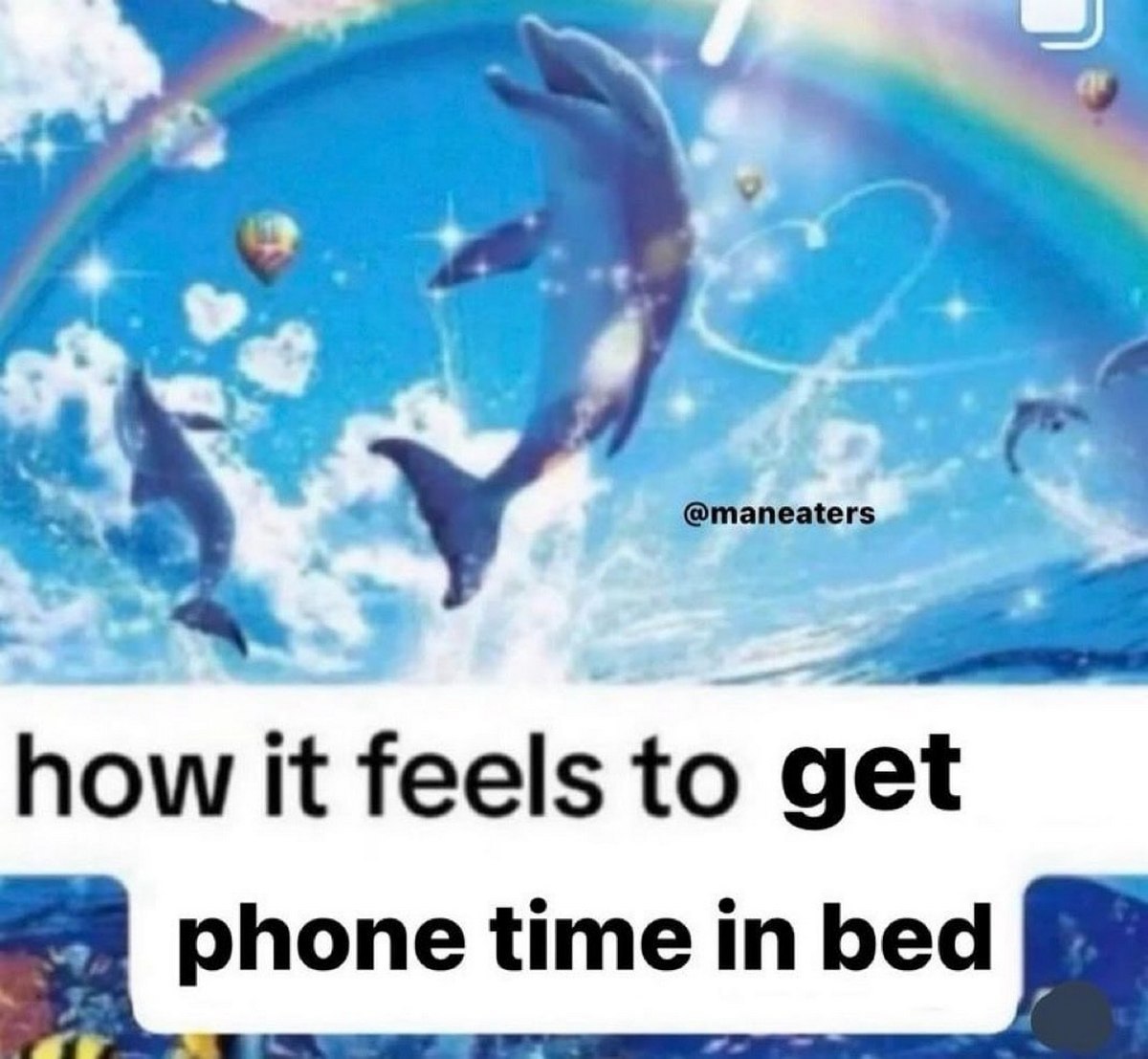 how it feels to get at bed