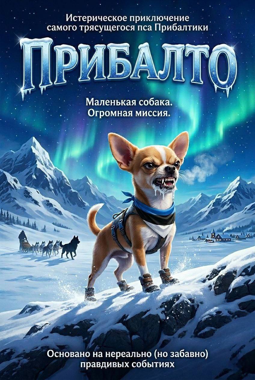 Истерическое приключение Самого трясущегося пса Прибалтики Маленькая собака. Огромная миссия. 4 4 Основано нереально (но забавно) правдивых событиях