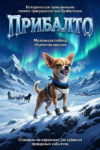 Истерическое приключение Самого трясущегося пса Прибалтики Маленькая собака. Огромная миссия. 4 4 Основано нереально (но забавно) правдивых событиях