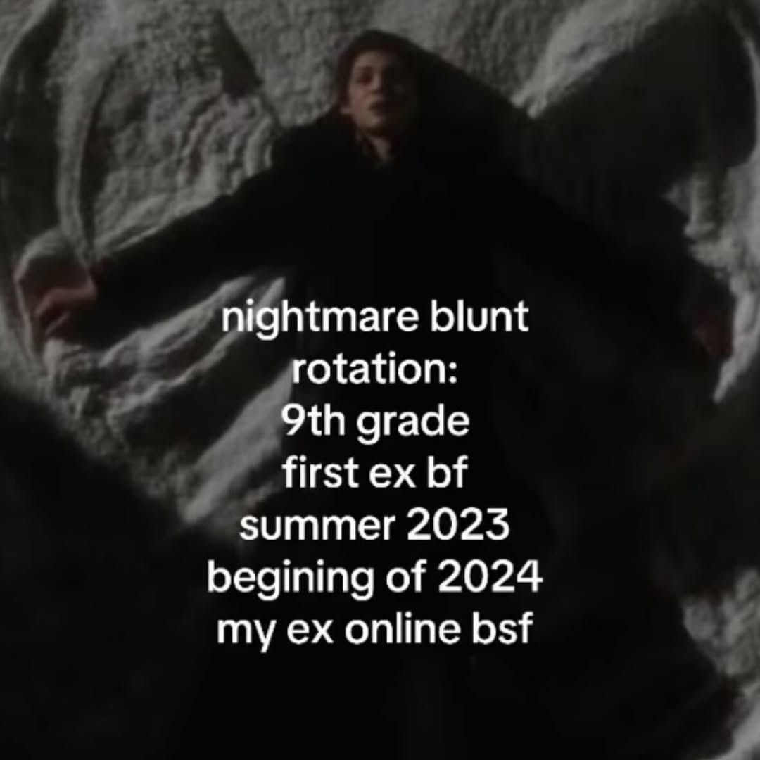 nightmare blunt rotation: grade first summer 2023 begining of 2024 my online bsf