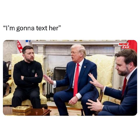 gonna text her” MEME: