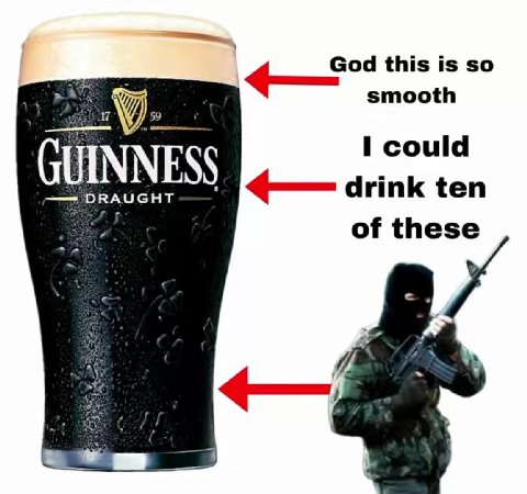 GUINNESS ; drink ten