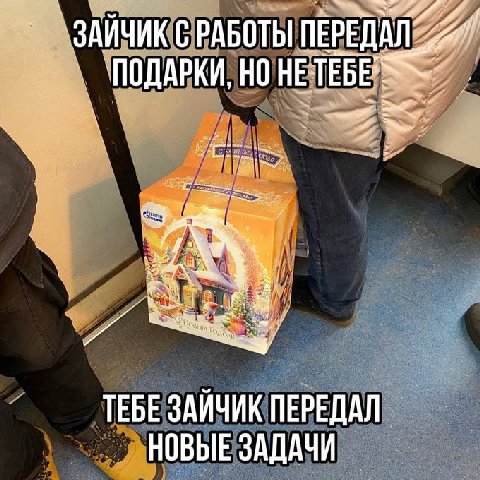 ЗАЙЧИК СРАБОТЫ ПЕРЕДА ‚ПОДАРКИ, НО НЕ TEBE ТЕБЕ ЗАИЧИК ПЕРЕДАЛ НОВЫЕ ЗАДАЧИ