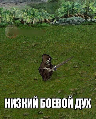 НИЗКИЙ БОЕВОЙ ДУХ