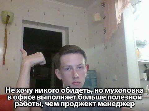Не хочу никого обидеть, но мухоловка в офисе выполняет больше полезной работы, чем проджект менеджер