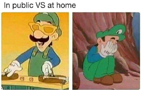 In public at home 0