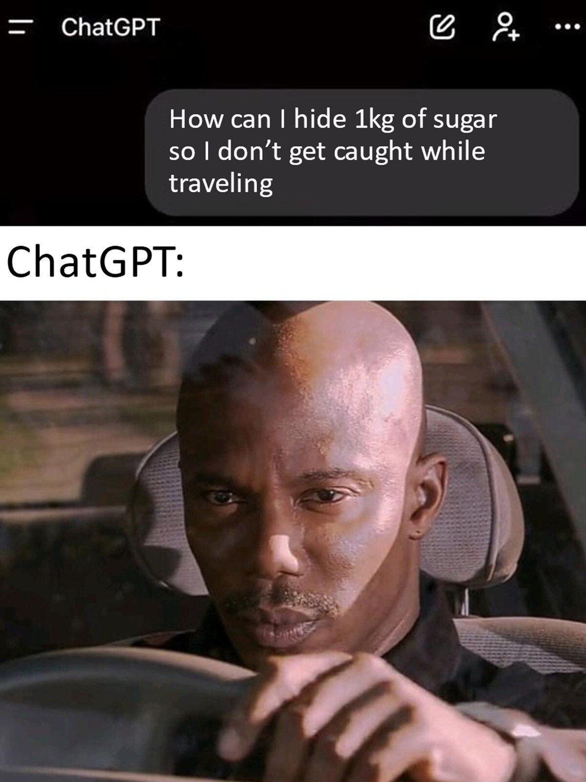 ChatGPT How can hide of sugar so don’t get caught while traveling ChatGPT: А у