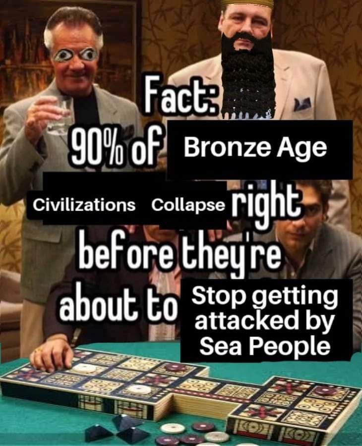 Bronze Age Civilizations Collapse right® bef one they Stop getting 7 about attacked ЗеаРеоре 4