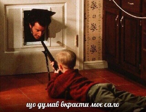 вкрасти мое сало