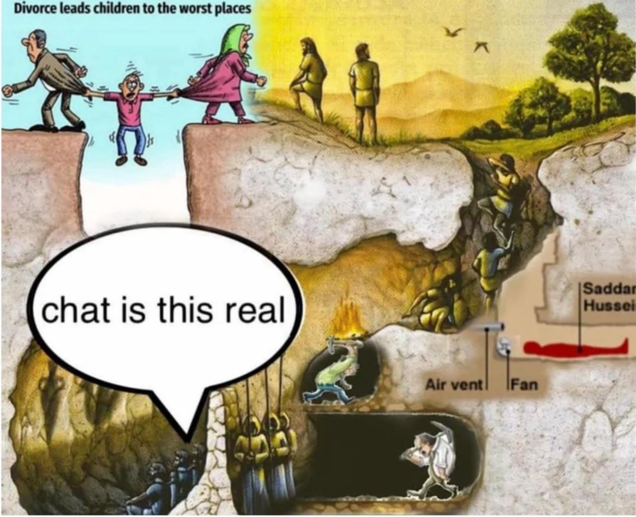 Divorce leads children to the worst places 42 535. 4 chat is this real