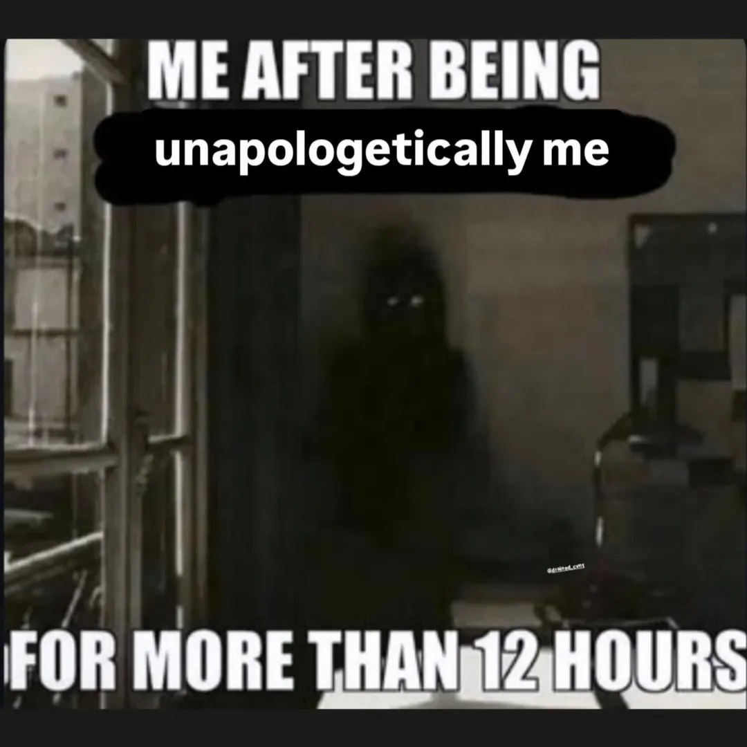 BEING unapologetically me FOR MORE