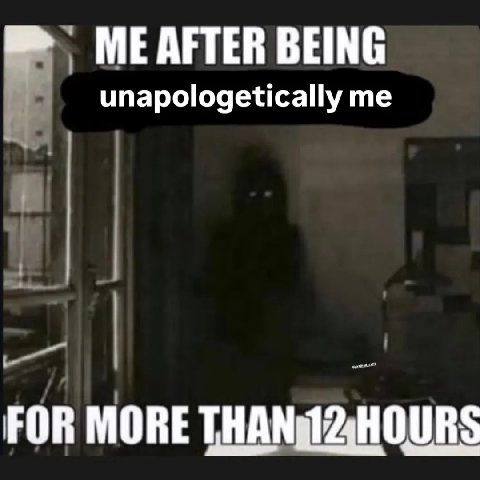 BEING unapologetically me FOR MORE