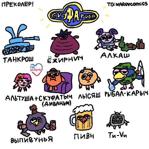 ПРЕКОЛЕР! TG:NAROVCOMICS TAHKPOW ЕЖИРНМЧ АЛХАШ AvICA vee “4