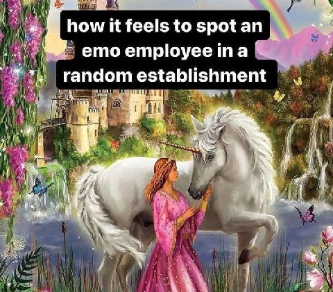how it feels to spot an ето employee 4, establishment 3 rid