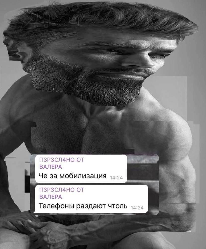 N3P3CN4HO ОТ ВАЛЕРА Че за мобилизация ПЗРЗСЛАНО ВАЛЕРА Телефоны раздают чтоль 14:24