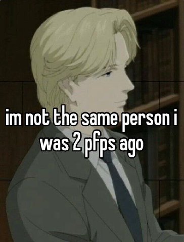 not the same person was 2 ago