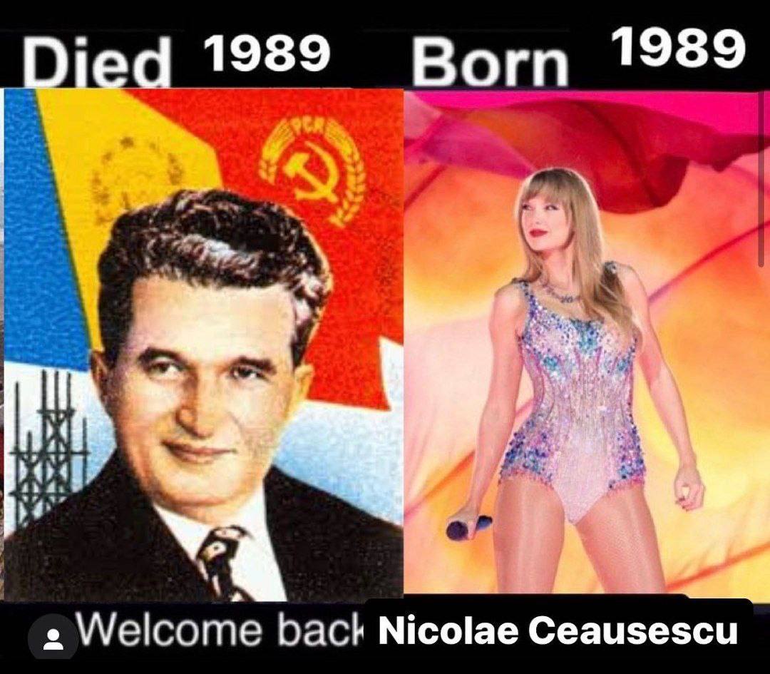 Лес 1989 Born 1989 i у Welcome back Nicolae Ceausescu