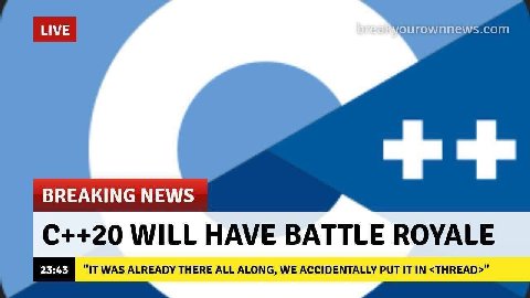 LIVE BREAKING NEWS WILL HAVE BATTLE ROYALE 23:43 "IT WAS ALREADY THERE ALL ALONG, WE ACCIDENTALLY PUT IT IN <THREAD>"