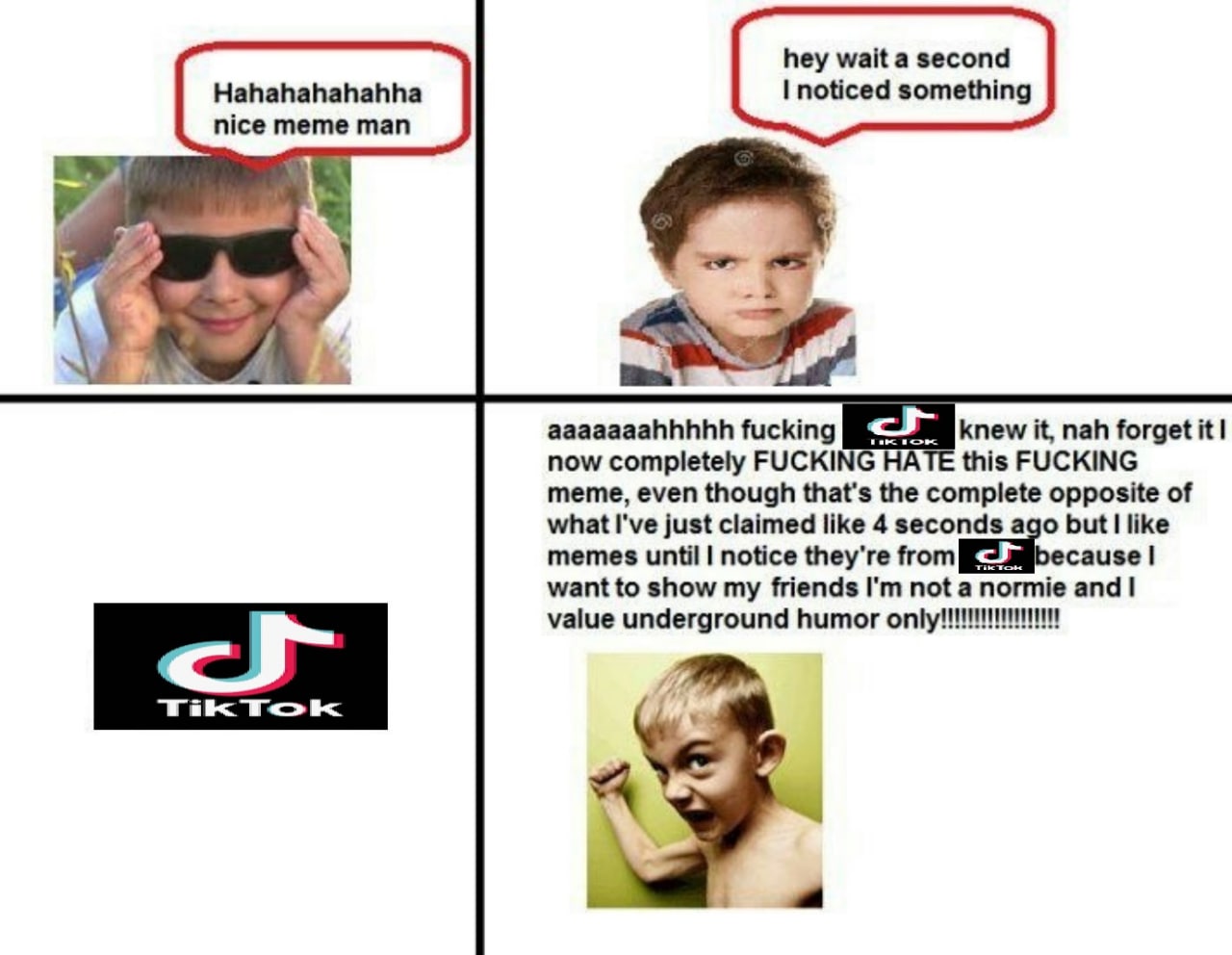 hey wait а second Hahahahahahha noticed something nice meme man we у a 4 aaaaaaahhhhh fucking knew it, nah forget it! now completely FUCKING HATE this FUCKING meme, even though that's the complete opp